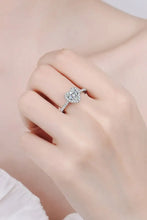 1 Carat Moissanite Heart-Shaped Ring Rings