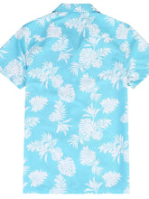Men's Hawaiian Print Short Sleeve Button Down Shirt Mens Tops