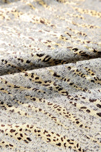 Beige and Black Twist Front Patterned V Neck T Shirt for Women Woman T Shirts