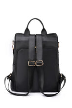 Zipper Pocket Beaded Backpack Handbags