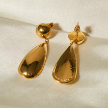 Stainless Steel Teardrop Dangle Earrings Fashion Jewelry