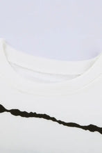 Black and White Striped Long Sleeve Shirt for Women Woman T Shirts