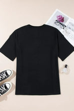 Black Bandana Print Oversized Cotton T-Shirt for Women Woman T Shirts