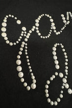 Black Game Day T Shirt for Women Cotton Blend Stretchy Fabric Woman T Shirts