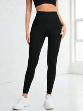 Black High-Waisted Athletic Leggings for Women Black Woman Leggings