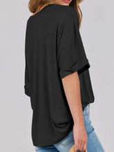 Black Oversized Short Sleeve T Shirt for Women Woman T Shirts