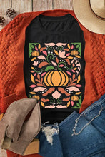 Black Pumpkin Graphic T-Shirt for Women Woman T Shirts
