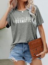 Blue Heathered Slogan T Shirt for Women with Regular Sleeve Length Heather Gray Woman T Shirts