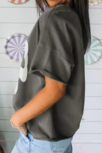 Bow Graphic Short Sleeve T Shirt for Women Cotton Blend Woman T Shirts