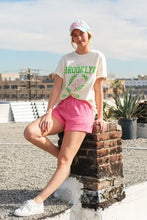 Brooklyn Graphic Round Neck T Shirt for Women Woman T Shirts