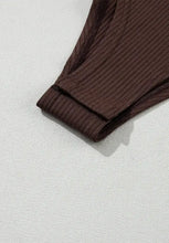 Brown Floral Sleeve Bodysuit for Women Woman Bodysuits