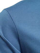 Men's Full Size Round Neck Long Sleeve T-Shirt Plus Size Mens Tops