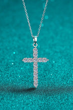 Moissanite Cross Pendant Chain Necklace Necklaces