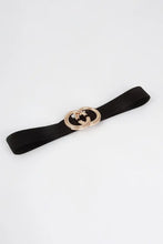 Double Hoop Buckle Elastic Belt Belts