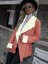 Open Front Long Sleeve Jacket Woman Outerwear