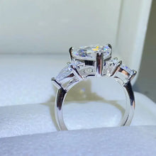 3 Carat Moissanite 925 Sterling Silver Ring Rings