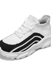 Mesh Round Toe Platform Athletic Woman Athletic Shoes