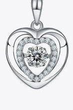 Moissanite Heart Pendant Necklace Necklaces