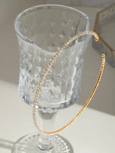 Stainless Steel Inlaid Zircon Necklace Gold One Size Fashion Jewelry
