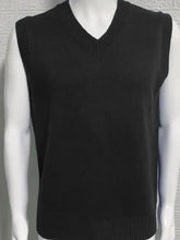 Men's V-Neck Knit Sweater Vest Mens Tops