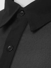 Men's Full Size Collared Neck Long Sleeve Shirt Plus Size Mens Tops