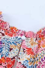 Floral Mock Neck Tank Top Tanks & Camis