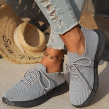 Lace Up Mesh Breathable Athletic Woman Athletic Shoes