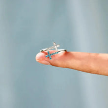 Zircon 925 Sterling Silver Double Cross Bypass Ring Rings