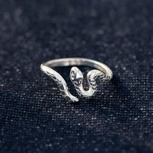925 Sterling Silver Snake Ring Rings