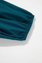 Loose Fit Puff Sleeve Mini Dress Woman Casual Dress