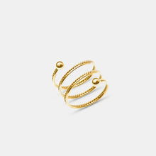 Titanium Steel Wrap Ring Rings