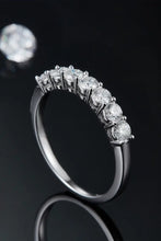 Can't Stop Your Shine Moissanite Platinum-Plated Ring Rings