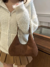 Solid Color Shoulder Bag Shoulder Bags