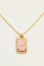 Tarot Card Pendant Copper Necklace Necklaces