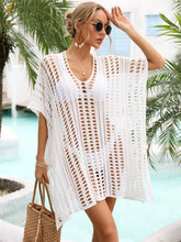 Angel Wings Side Slit Dolman Sleeve Cover-Up Swimwear Cover-Ups