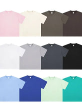 Men's Oversized Casual Round Neck T-Shirt Mens Tops