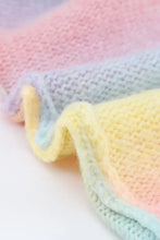 Gradient Open Front Drop Shoulder Cardigan Woman Outerwear