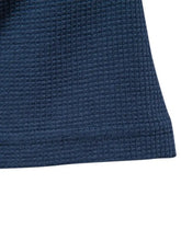 Men's Waffle-Knit Short Sleeve T-Shirt Mens Tops