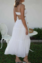 Cutout Square Neck Midi Cami Dress Casual Dresses