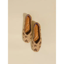 Square Toe Block Heels Slip-Ons Camel Woman Loafers