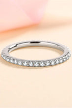 Curious Time 925 Sterling Silver Moissanite Ring Rings