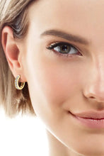 Moissanite 925 Sterling Silver Huggie Earrings Earrings