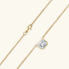 1 Carat Moissanite 925 Sterling Silver Pendant Necklace Necklaces