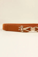 Alloy Buckle Elastic Belt Belts