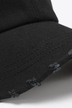 VIBRA Graphic Distressed Adjustable Baseball Cap Hats