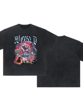 Men's Graphic Round Neck Half Sleeve T-Shirt Mens Tops