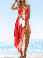 Printed Smocked Maxi Cami Dress Woman Maxi Dress