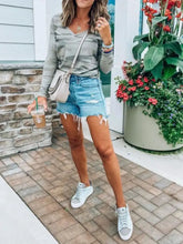 Camouflage Long Sleeve Polyester Shirt for Women Woman T Shirts