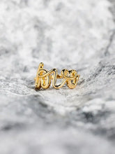 LOVE 18K Gold-Plated 925 Sterling Silver Ring Rings