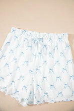 Printed Round Neck Top and Shorts Two-Piece Lounge Set Woman Loungewear Sets